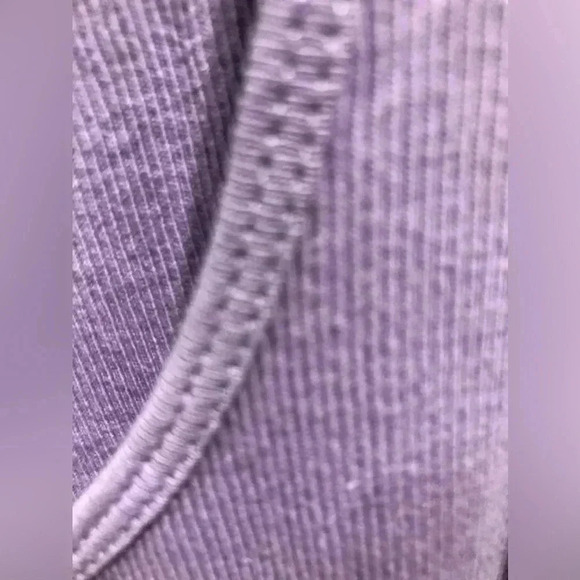 J. Crew Rib Knit Scoop neck,lavender/purple tank top/shell - Picture 2 of 6